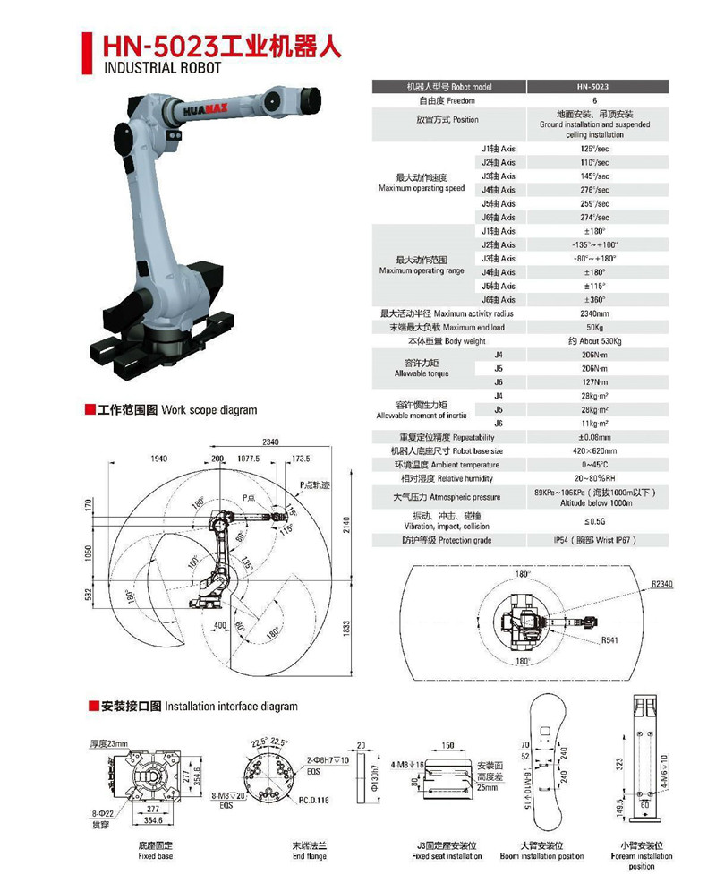 HN-5023工業(yè)機器人